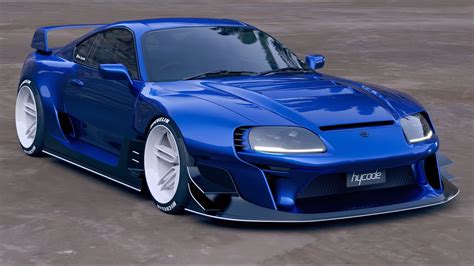 Stage 1 Toyota Supra Turbo Is A Slammed Appetizer For Crazier