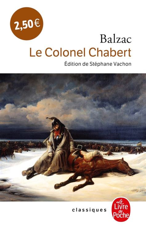 Le Colonel Chabert Honor De Balzac Livre De Poche