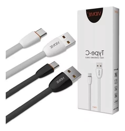 Cable Carga Rapida Datos Vidvie M Micro Usb Tipo C Android Cuotas