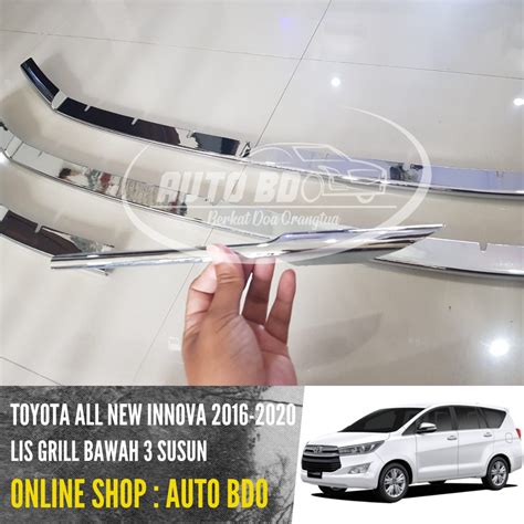 Jual List Lis Grill Grile Bawah All New Innova Reborn