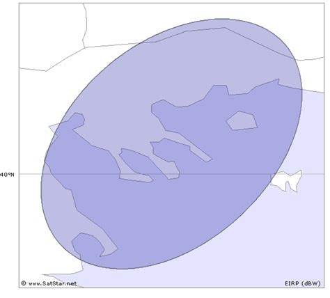 SatStar Net User Spot 137 Beam