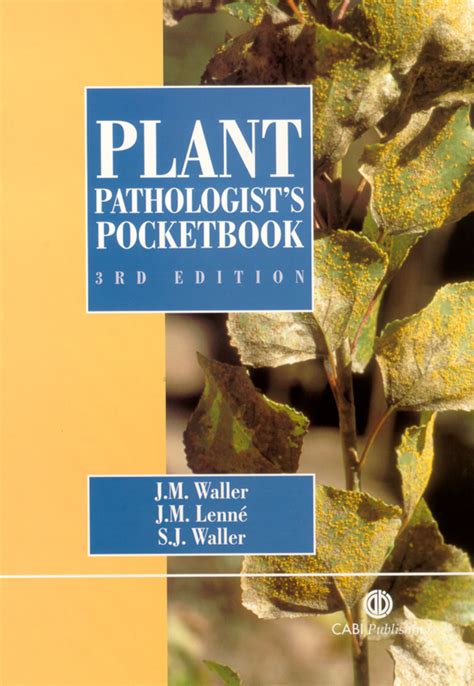 Plant Pathologists Pocketbook Agrobooks