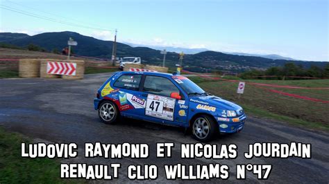 Rallye des Vallons Ardéchois 2022 Renault Clio Williams N47