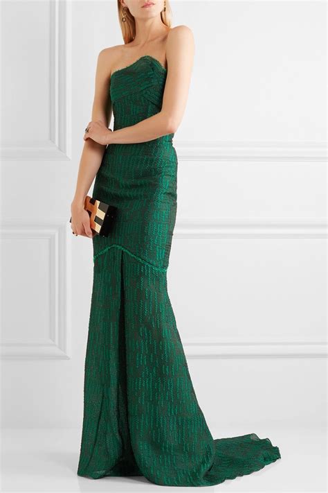 Buy Roland Mouret Green Dress In Stock