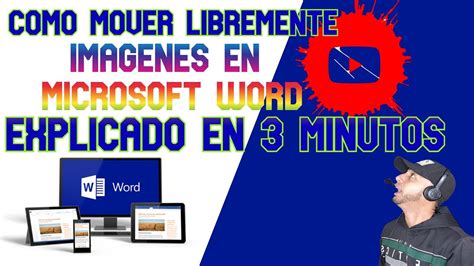 Como Mover libremente Imágenes en Microsoft Word YouTube