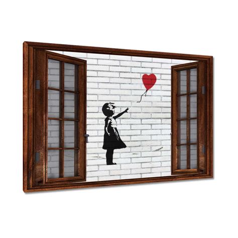 Obraz 120x80cm Banksy Dziewczynka Balon ZeSmakiem Sklep EMPIK