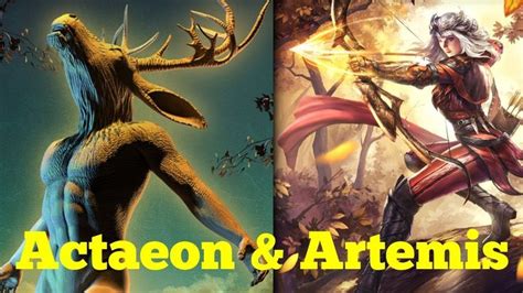 Actaeon And Artemis Myth Story Of Actaeon And Diana Greek Mythology