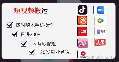 普通人也能复制放大的信息差项目—短视频搬运，2023冷门野路子玩法！带你实现月入8k 知乎