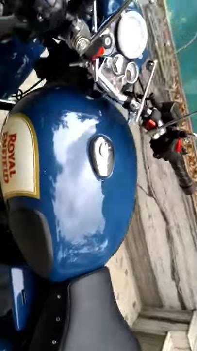 Modified Royal Enfield Classic 350lagoon Blue Youtube