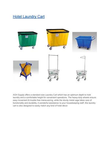 Hotel Laundry Carts by aghsupply - Issuu