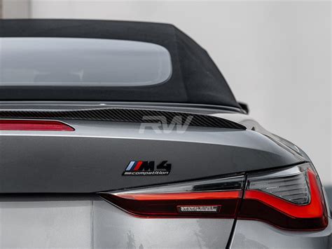 BMW G23 G83 420i 430i M440i M4 M Style Carbon Fiber Trunk Spoiler