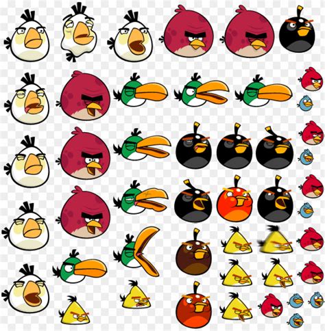 Angry Birds Bird Sprites PNG Transparent With Clear Background ID 89414 ...