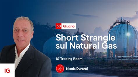 Short Strangle Sul Natural Gas IG Trading Room Del 30 06 2023 Con