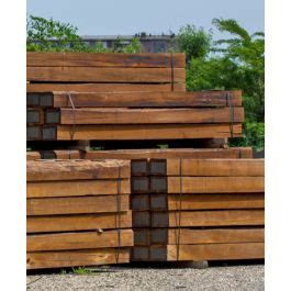 BUNDLE OFFER 50 X Brown Softwood Railway Sleepers 2400 X 200 X 100mm