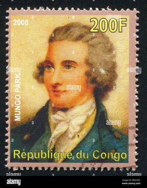 CONGO CIRCA 2008 Stamp Printed By Congo Shows Mungo Park Circa