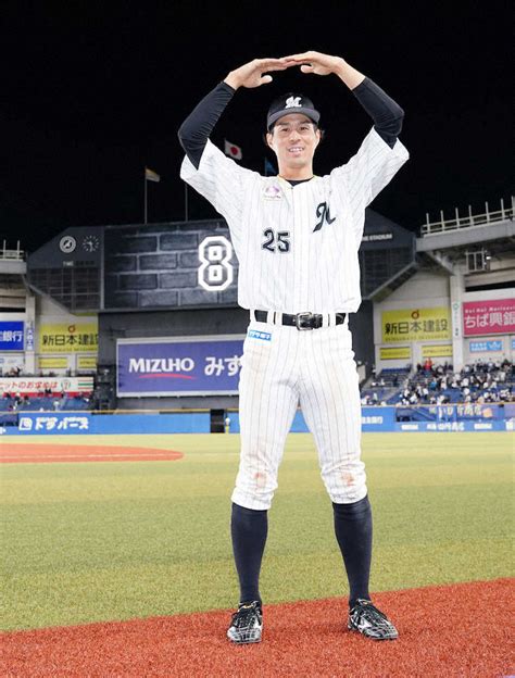 ロッテ・岡大海「絶対優勝したい」 2度目のサヨナラ本塁打で仲間に感謝「凄くうれしい」― スポニチ Sponichi Annex 野球