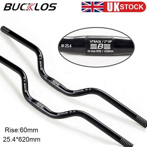 60mm Rise Bicycle Handlebar 254620mm Aluminium Mountain Road Cycling