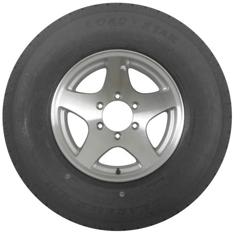 Karrier St R Radial Trailer Tire With Aluminum Wheel On