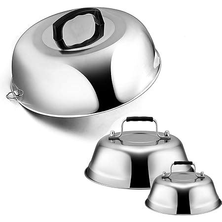 Amazon In Cheese Melting Dome Hasteel Stainless Steel Small