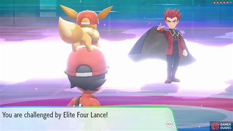 Elite Four Lance Pok Mon League Walkthrough Pok Mon Let S Go