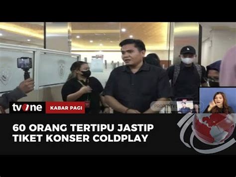 Korban Penipuan Jastip Tiket Coldplay Bertambah TvOne