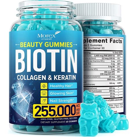 Jual Bisa Cod Biotin Mcg Collagen Keratin Gummies Sweets