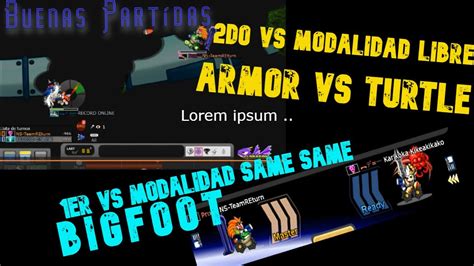 Buen Vs De Armor Y Bigfoot En Dragonbound YouTube