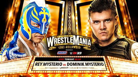 Rey Mysterio Vs Dominik Mysterio WWE