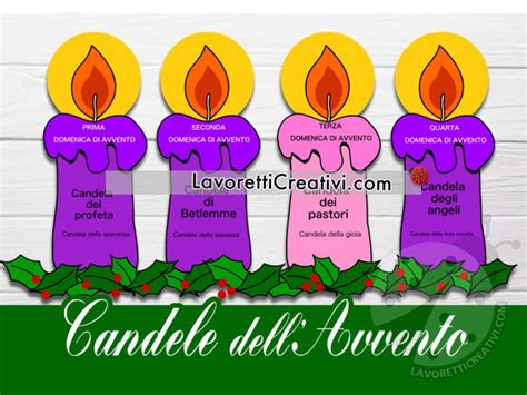 Candele Avvento Lavoretti Creativi