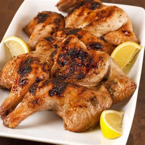 Grilled Cornish Hens