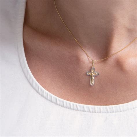 Sterling Silver Pendant Crucifix Savelli Religious