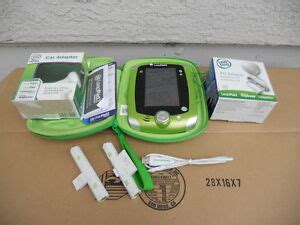 LeapPad 2 Explorer Tablet w Rechargeable Battery Pack Adapters Amp Case ...