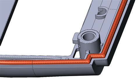 Von Einem Kurvigen Bauteil Eine Bestimmte Geometrie Abtrennen DS