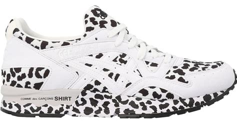 Comme Des Garçons X Asics Gel Lyte V Sneakers In Whiteblack White