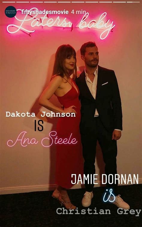 Jamie Dornan And Dakota Johnson At The Fifty Shades Freed Premiere