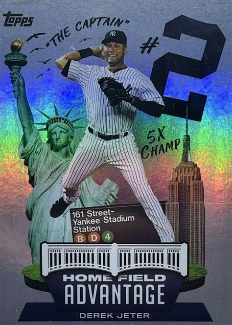 Derek Jeter 2022 Topps LHA 1 Legendary Home Field Advantage SSP