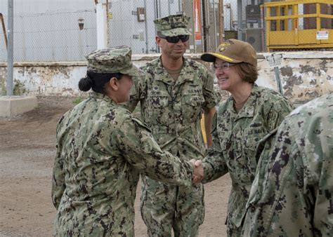 Dvids News Commander U S 6th Fleet Visits Camp Lemonnier Djibouti U S Navy Story By Mass