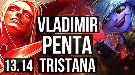 VLADIMIR Vs TRISTANA MID Penta Rank 1 Vlad 3 1M Mastery 1500