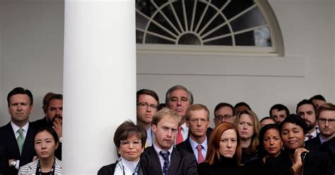 As Obama Spoke On Trumps Win The Faces Of White House Staffers Said