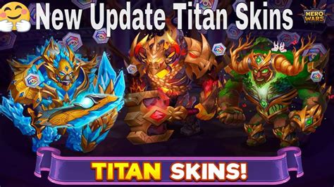 Hero Wars New Update Titan Skins YouTube