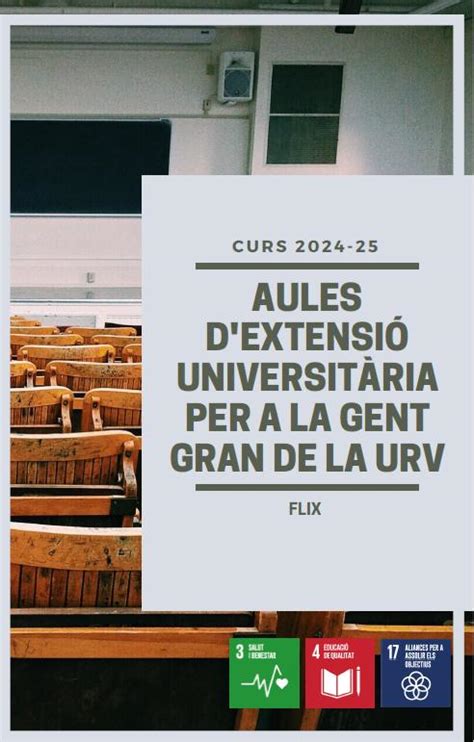 Obert el període de matriculació per al curs 2024 2025 de les Aules d