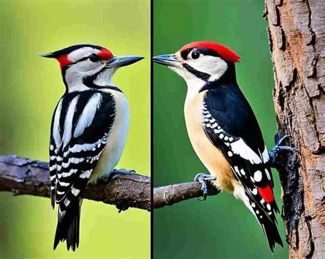 Male Vs Female Great Spotted Woodpecker Id Tips