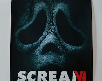 Scream 6 Mask stu - Etsy