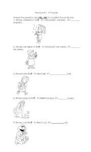 His Her ESL Worksheet By Duraniecr1