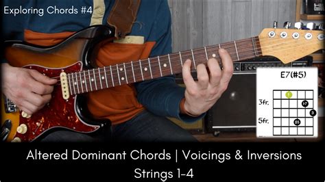 Altered Dominant Chords And Inversions Strings 1 4 Practice Makes