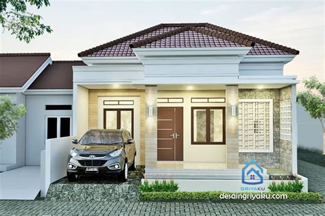 Gambar Desain Depan Rumah Atap Limas Tampil Keren Yang Wajib