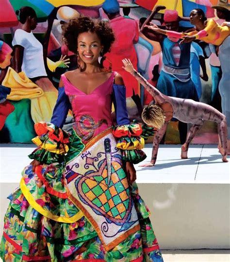 Haitian Fashion The Vibrant Gown Seen Here As Well As Some Of The