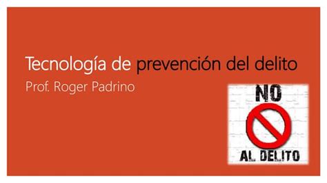 Prevención Delitos Ppt