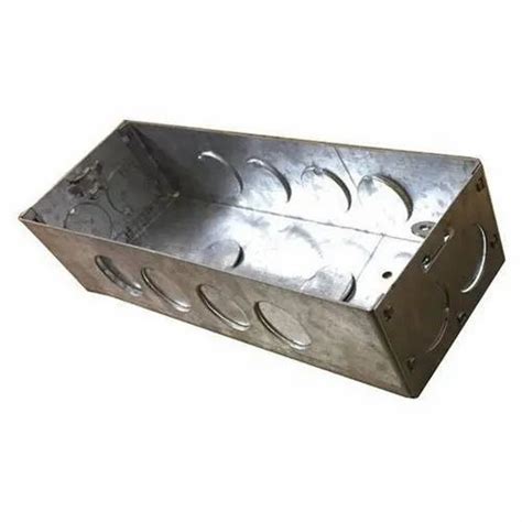 Rectangular 4 Way GI Modular Electrical Junction Box Dimension 3 X 5