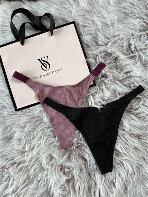 Komplet Majtek Thong Victoria S Secret Pink Luzino Kup Teraz Na